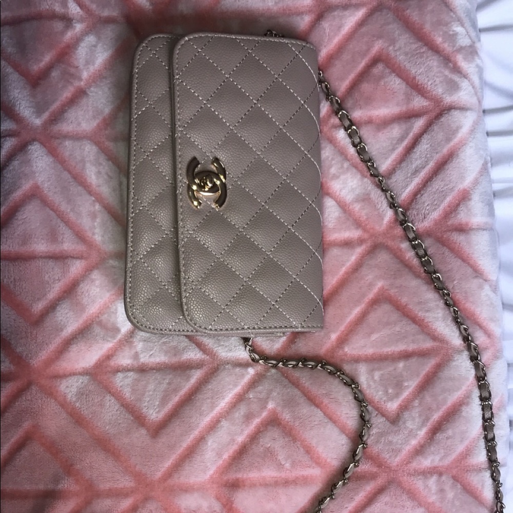 Beige Cross Body